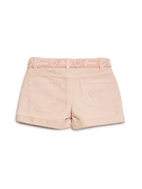 Ariel Belted Denim Shorts (2-6)