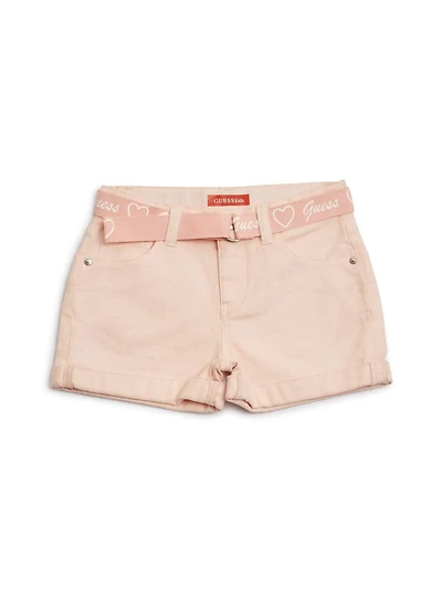 Ariel Belted Denim Shorts (2-6)