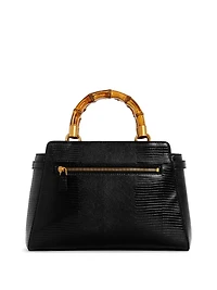 Sibel Bamboo Handle Satchel