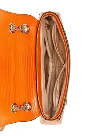 Arlena Lizard Convertible Crossbody