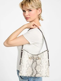 Lefia Snakeskin Hobo