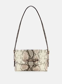 Lefia Snakeskin  Shoulder Bag
