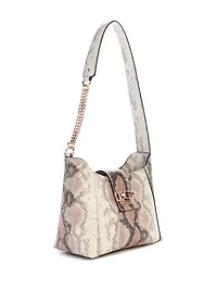 Jane Snakeskin Hobo Bag