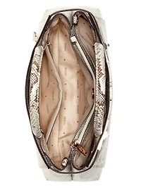 Melinda Python Satchel