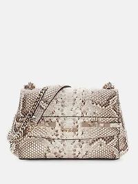 Melinda Python Mini Convertible Crossbody