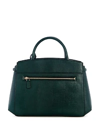 Melinda python-print handbag