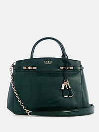 Melinda python-print handbag