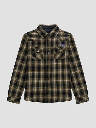 Bonded Flannel Shirt (7-18)