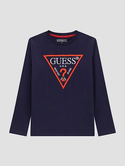 Embroidered Logo Tee (7-18)