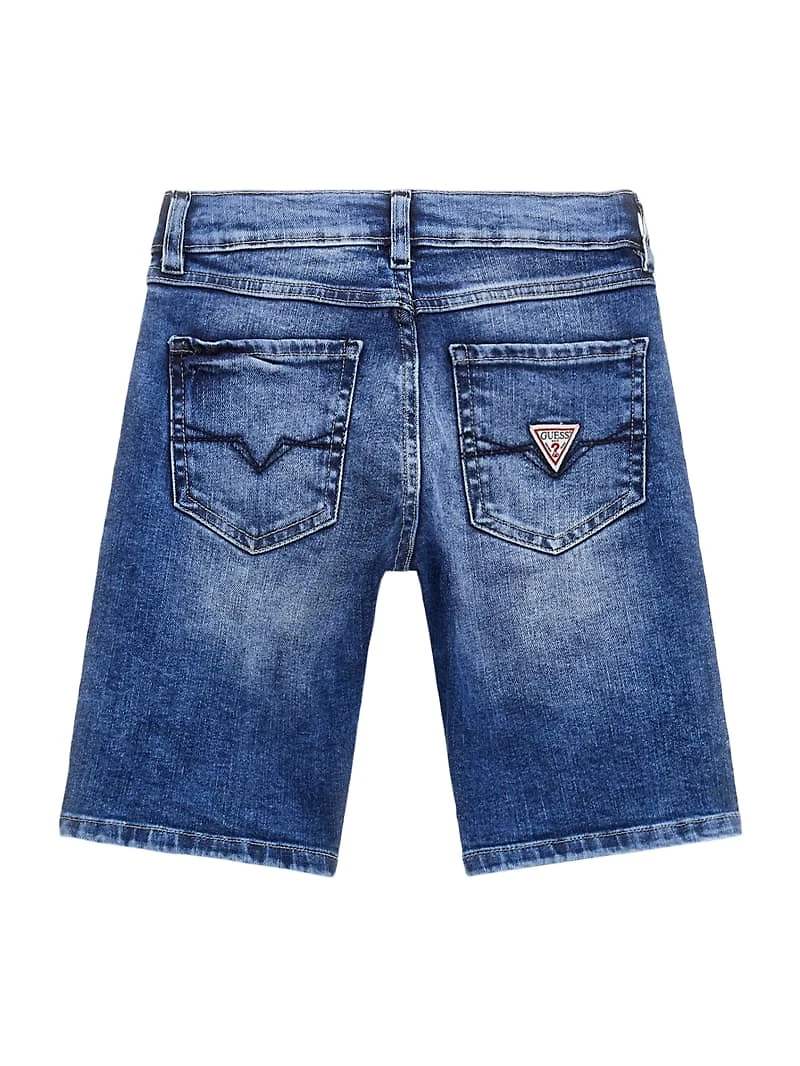 Eco Graffiti Denim Shorts (7-18)
