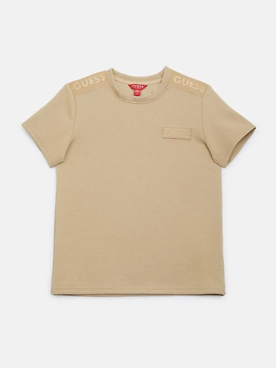 Khaleb Embossed Crewneck Tee (7-16