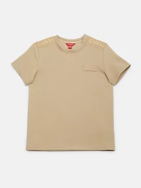 Khaleb Embossed Crewneck Tee (7-16