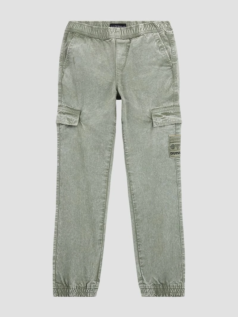 Twill Dyed Cargo Pants (7-16)