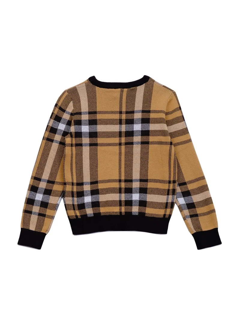Hertz Plaid Sweater (7-16)