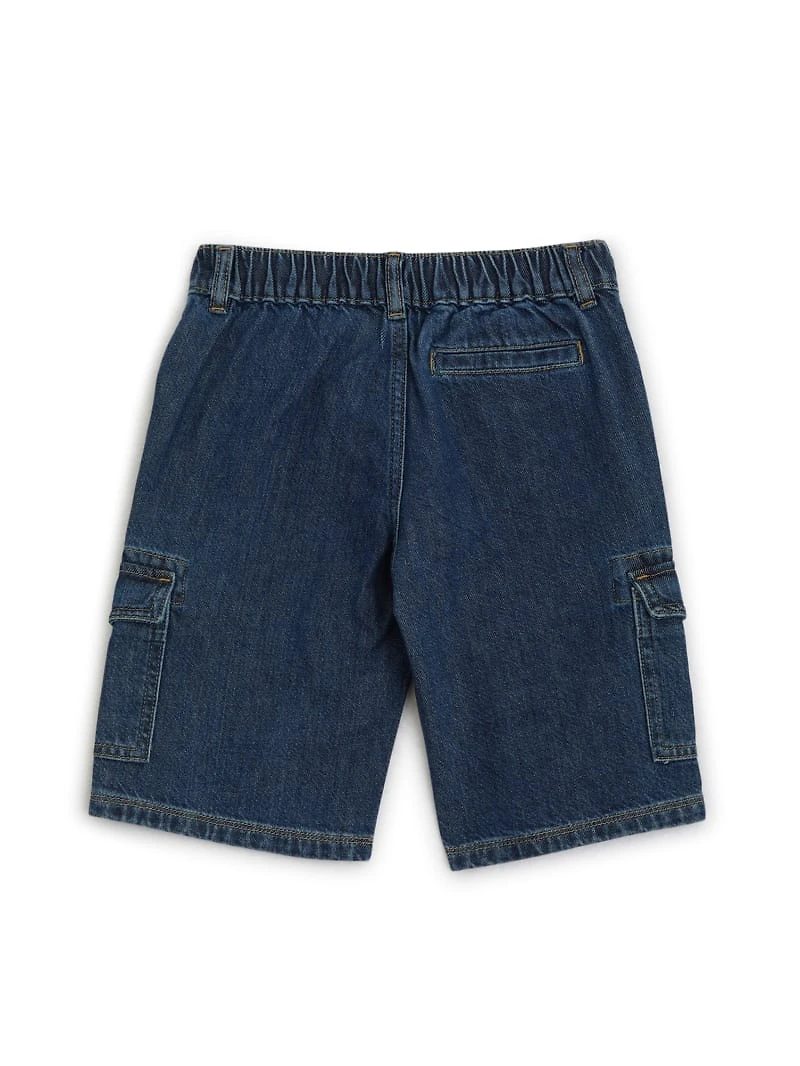 Everet Denim Cargo Shorts