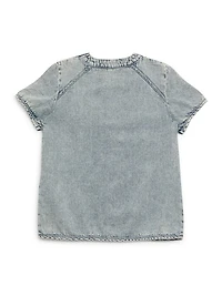 Baseball Blue Shirt (7-17)