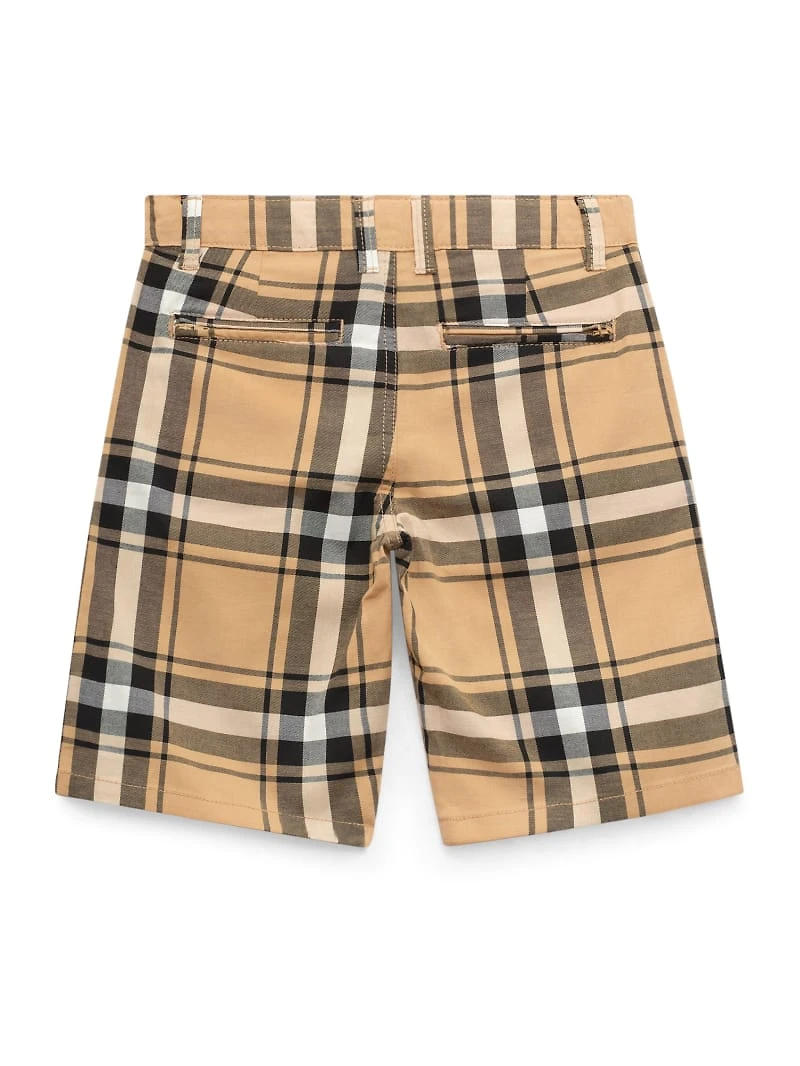 Hertz Plaid Shorts (7-16)