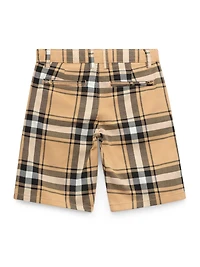 Hertz Plaid Shorts (7-16)