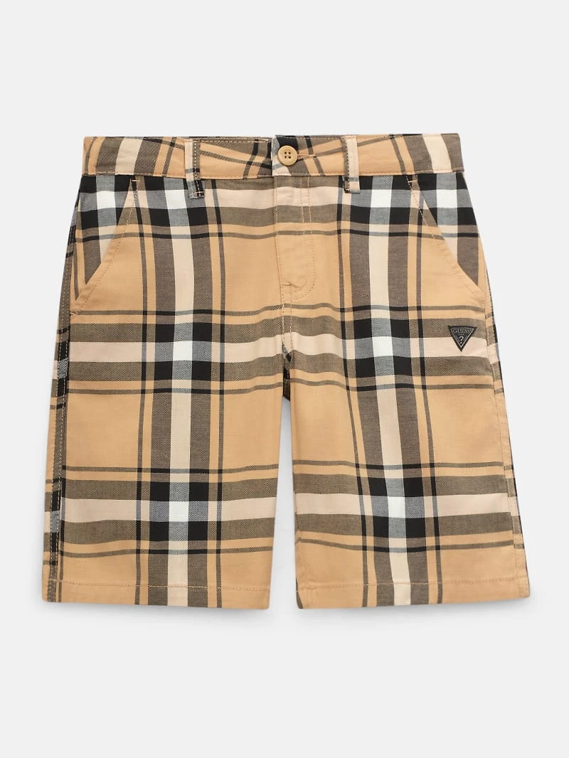 Hertz Plaid Shorts (7-16)