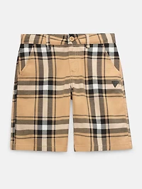 Hertz Plaid Shorts (7-16)