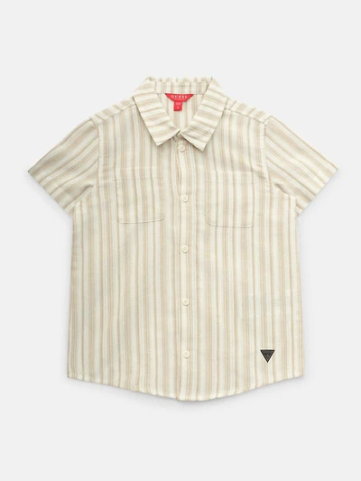 Major Stripe Woven Top (7-16