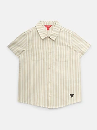 Major Stripe Woven Top (7-16