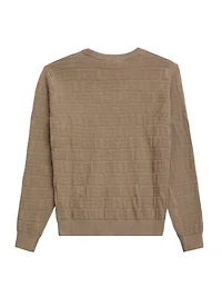 Pedro Jacquard Crew Sweater (7-16