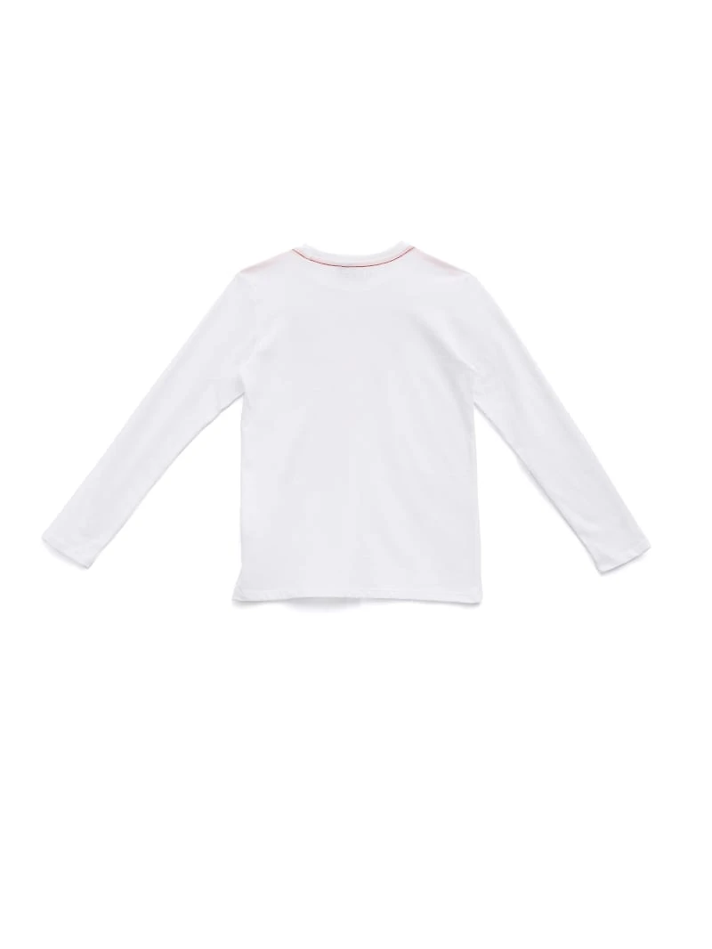 GUESS Kids Long-Sleeve Logo Tee (7
