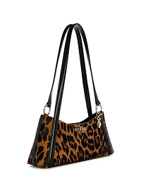 Domitilla Leopard Shoulder Bag