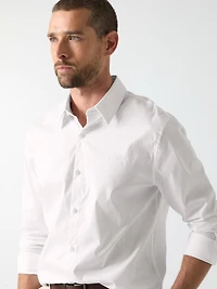 Cotton-blend shirt