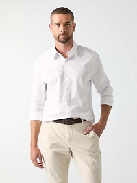 Cotton-blend shirt