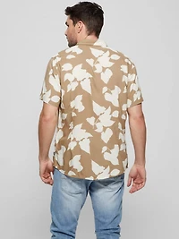 Eco Rayon Shadow Floral Shirt