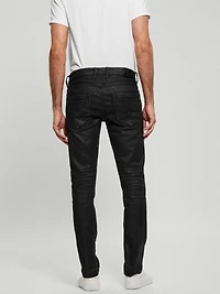 Finnley Coated Slim-Fit Tapered Jeans