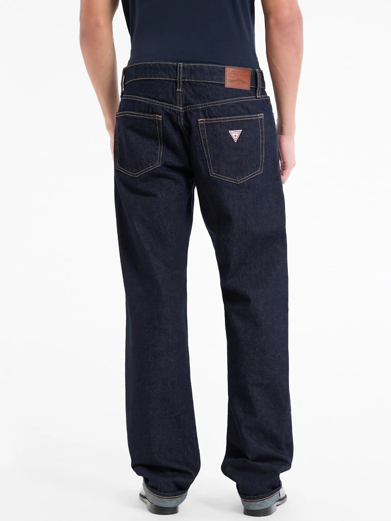 Selvedge Denim Straight Jeans