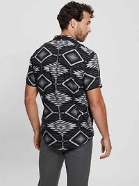 Eco Rayon Southwest Motif Shirt