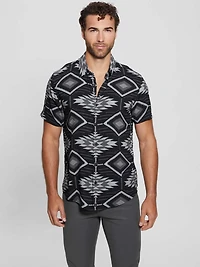 Eco Rayon Southwest Motif Shirt