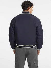 Script Patch Varsity Jacket