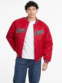 Script Patch Varsity Jacket