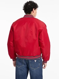 Script Patch Varsity Jacket