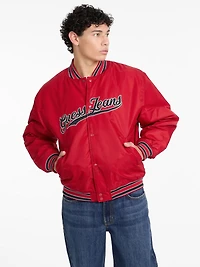 Script Patch Varsity Jacket