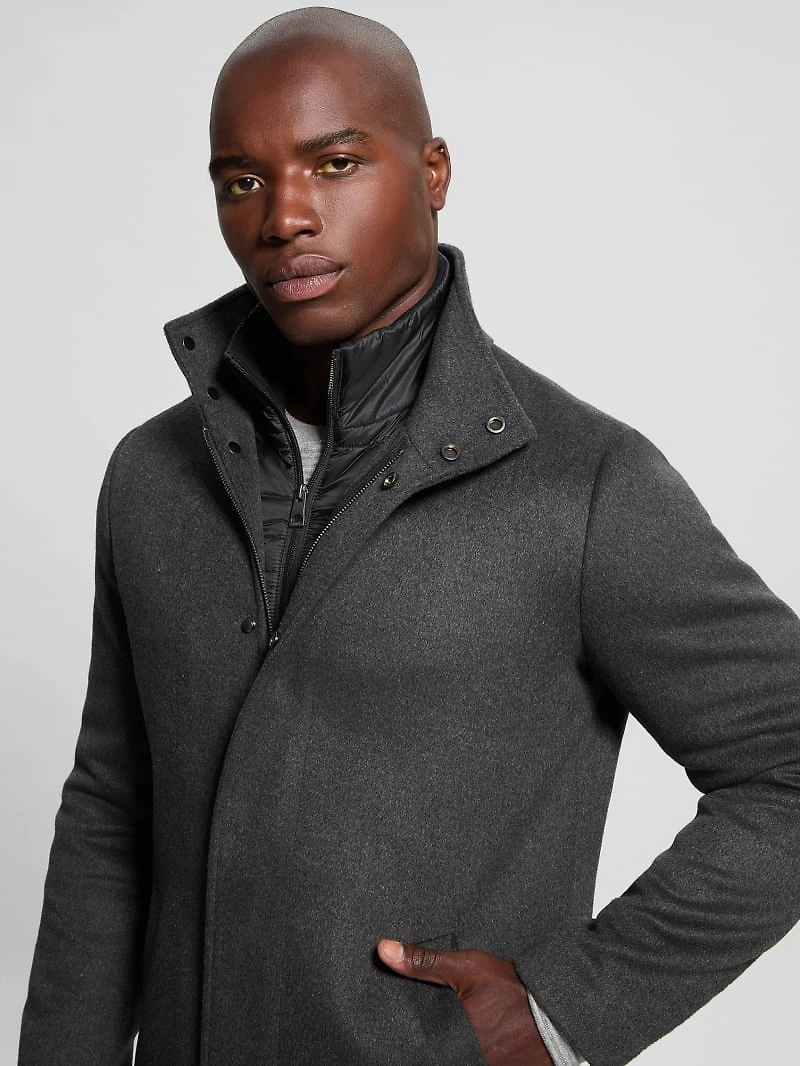 Eco Wool-Blend Urban Coat