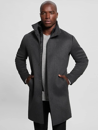 Eco Wool-Blend Urban Coat