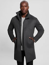Eco Wool-Blend Urban Coat