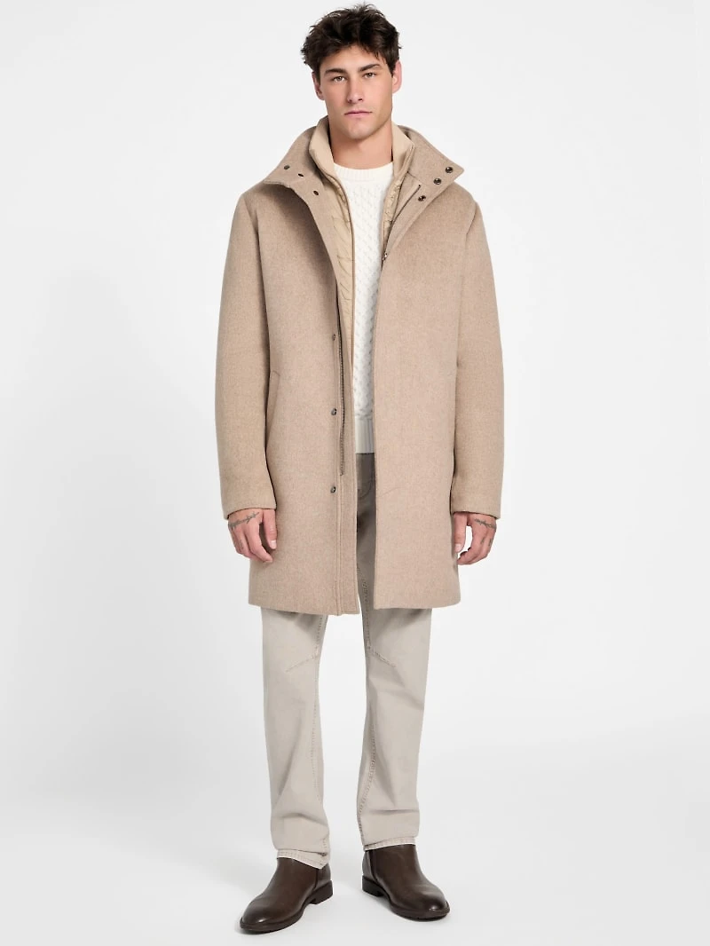 Eco Wool-Blend Urban Coat
