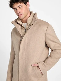 Eco Wool-Blend Urban Coat