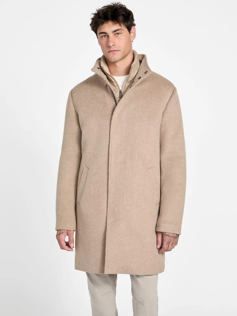 Eco Wool-Blend Urban Coat
