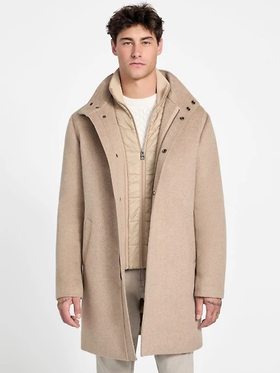 Eco Wool-Blend Urban Coat