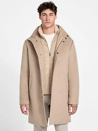 Eco Wool-Blend Urban Coat