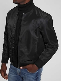 Ace Satin Flight Jacket