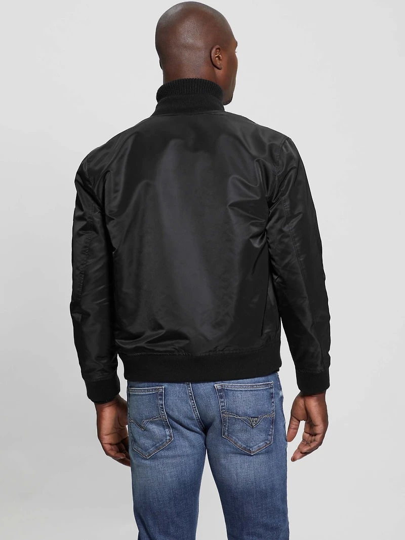 Ace Satin Flight Jacket